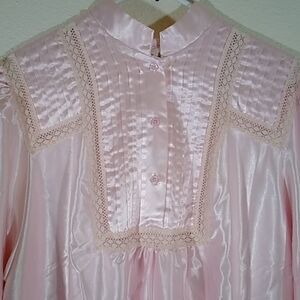Vintage Elise Stevens Flannl Hause Dress Size 16 Approximately Nightgown